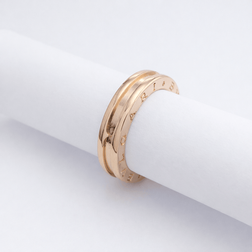 Bague 56 BVLGARI B.zero1 - Bague en or rose 18 carats 58 Facettes 34617