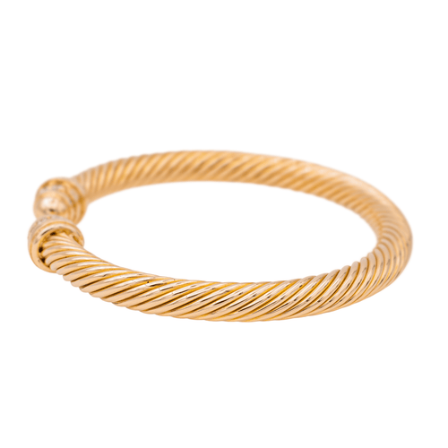 Bracelet Bracelet Jonc Or rose Diamant 58 Facettes 3462405CN