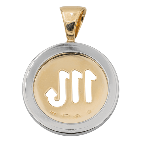 Pendentif Bvlgari Scorpio Tondo - Pendentif en or jaune et acier 58 Facettes 3462661CN