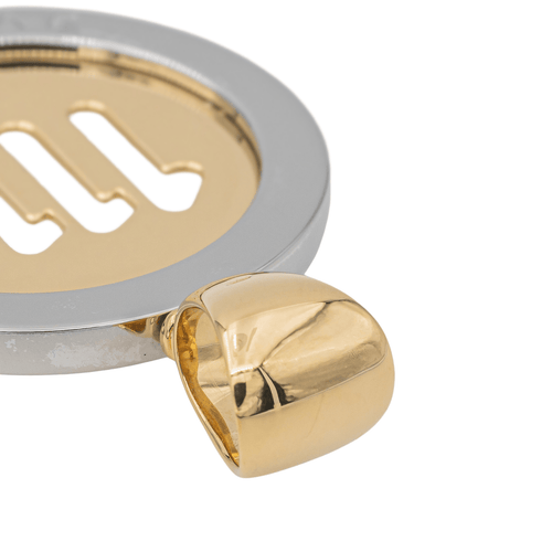 Pendentif Bvlgari Scorpio Tondo - Pendentif en or jaune et acier 58 Facettes 3462661CN