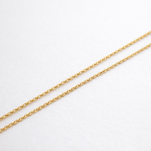Collier Collier solitaire en or jaune 18 carats et diamant 58 Facettes 34627