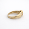 Bague 54 Bague en or jaune 18 carats avec émeraude ovale et diamants 58 Facettes 34631