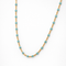 Collier Collier en or jaune 18 carats et perles turquoises 58 Facettes 34663