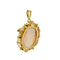 Pendentif Spilla pendentif camée en or jaune 18 kt 58 Facettes 34668