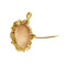 Pendentif Spilla pendentif camée en or jaune 18 kt 58 Facettes 34668