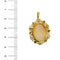Pendentif Spilla pendentif camée en or jaune 18 kt 58 Facettes 34668