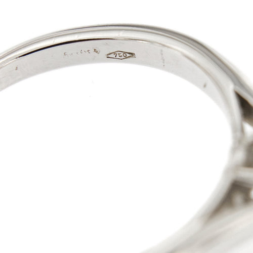 Bague 52 Bague solitaire - Diamant 0,98 ct en or blanc 18 kt 58 Facettes 34732