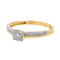 Bague 53.5 Bague Or jaune Diamant 58 Facettes 3475538CN