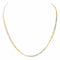Collier Pomellato - Collier chaîne en or blanc et jaune 18 carats 58 Facettes 3479832CN