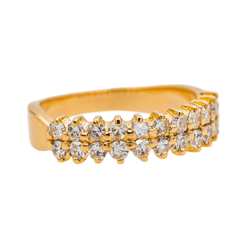 Bague 55 Bague Or rose Diamant 58 Facettes 3485623CN