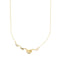 Collier Collier - Chaîne maille rolò en or jaune et blanc 18 ct 58 Facettes 34862