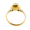 Bague Bague en or jaune 18 kt avec perle 8,5-9 mm 58 Facettes 34876
