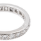 Bague 52 Alliance américaine - Bague en platine 950 et diamants 58 Facettes 3500631CN