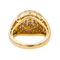 Bague 55 Bague cocktail en or jaune 18 carats et diamants 58 Facettes 3501279CN