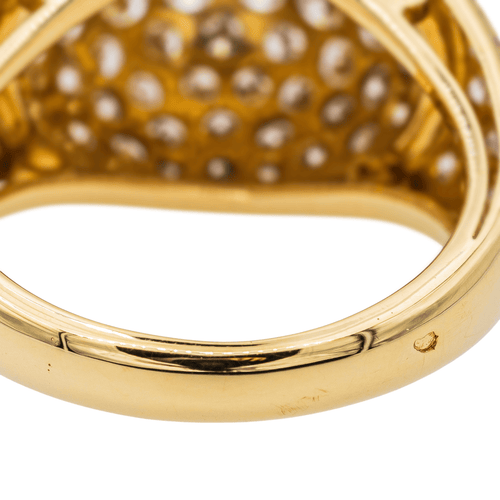Bague 55 Bague Cocktail Or jaune Diamant 58 Facettes 3501279CN
