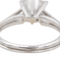 Bague 47.5 Bague Solitaire Or blanc Diamant 58 Facettes 3503220CN