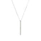 Collier Comete - Collier maille vénitienne en or blanc 18 kt et diamants 58 Facettes 35195
