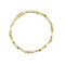 Bracelet Bracelet à segments en or jaune 18 ct avec saphirs et diamants 58 Facettes 35277