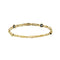 Bracelet Bracelet à segments en or jaune 18 ct avec saphirs et diamants 58 Facettes 35277