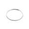 Bracelet Bracelet rigide ovale - Bracelet en or blanc 18 ct et diamants 58 Facettes 35390