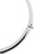 Bracelet Bracelet rigide ovale - Bracelet en or blanc 18 ct et diamants 58 Facettes 35390