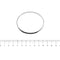 Bracelet Bracelet rigide ovale - Bracelet en or blanc 18 ct et diamants 58 Facettes 35390