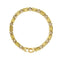 Bracelet Bracelet unisexe à maillons en or jaune et or blanc 18 ct 58 Facettes 35419