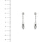 Boucles d'oreilles Chimento - Boucles d’oreilles pendantes en or blanc 18 carats et diamants 58 Facettes 35531
