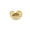 Boucles d'oreilles Boucles d’oreilles trois ors 18 kt à perles d’eau salée 58 Facettes 35533