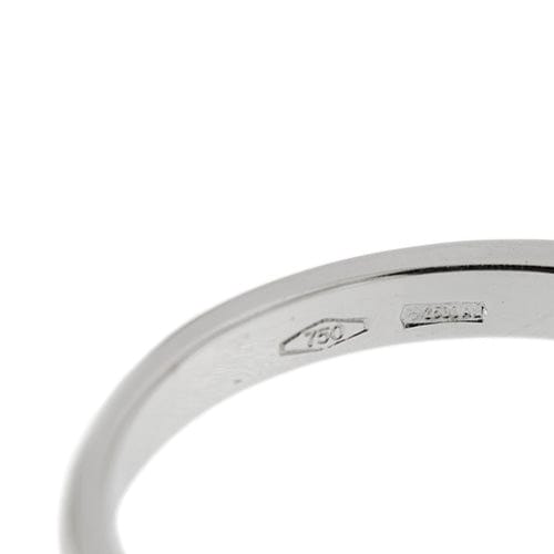 Bague Alfieri & St. John - Bague rivière en or blanc 18 kt avec diamants 0,27 ct 58 Facettes 35584