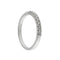 Bague Alfieri & St. John - Bague rivière en or blanc 18 kt avec diamants 0,27 ct 58 Facettes 35584