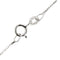Collier Collier vénitien cœur en or blanc 18 carats et diamants 58 Facettes 35585