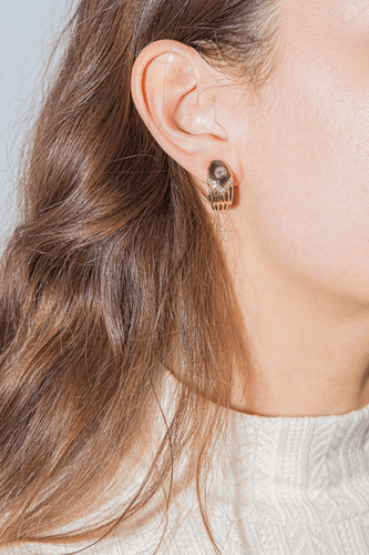 Boucles d'oreilles Boucles d'oreilles Or jaune Diamant, Nacre 58 Facettes 3576030CN