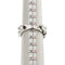 Bague 53 Bague grumetta en or blanc 18 ct et diamants 58 Facettes 35796