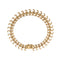 Bracelet Bracelet vintage mailles en S en or rose 18 carats 58 Facettes 35804