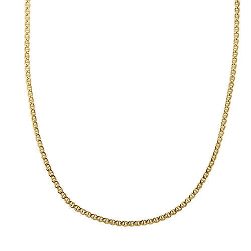 Collier Collier maille traversino en or jaune 18 ct 58 Facettes 35823
