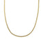 Collier Collier maille traversino en or jaune 18 ct 58 Facettes 35823