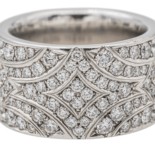 Bague 53 Briony Raymond - Bague cocktail en platine sertie de diamants 58 Facettes 3582758CN