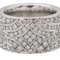 Bague 53 Briony Raymond - Bague cocktail en platine sertie de diamants 58 Facettes 3582758CN