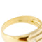 Bague Bague homme - Chevalière en or jaune 18 ct avec diamant 58 Facettes 35928