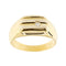Bague Bague homme - Chevalière en or jaune 18 ct avec diamant 58 Facettes 35928