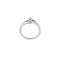 Bague Bliss - Bague trilogie contrariée en or blanc 18 kt et diamants 0,18 ct 58 Facettes 35929