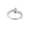 Bague Bliss - Bague trilogie contrariée en or blanc 18 kt et diamants 0,18 ct 58 Facettes 35929