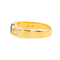 Bague 51.5 Bague en or jaune 18 carats avec saphir ovale et diamants 58 Facettes 3598549CN