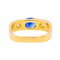 Bague 51.5 Bague Or jaune Saphir, Diamant 58 Facettes 3598549CN