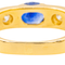 Bague 51.5 Bague Or jaune Saphir, Diamant 58 Facettes 3598549CN
