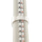Bague 51 Cartier Tank - Bague chevalière en or blanc 18k avec pierre de lune 58 Facettes 36051