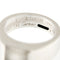 Bague 51 Cartier Tank - Bague chevalière en or blanc 18k avec pierre de lune 58 Facettes 36051