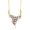 Collier Gabriella Rivalta - Collier triple maille en or jaune 18 ct, diamants et pierres 58 Facettes 36199