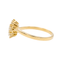 Bague 56 Bague en or jaune 18 carats sertie de diamants 58 Facettes 3621856CN